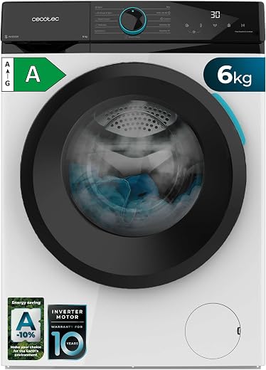 Cecotec Lavadora 6Kg Carga Frontal Bolero DressCode 6160