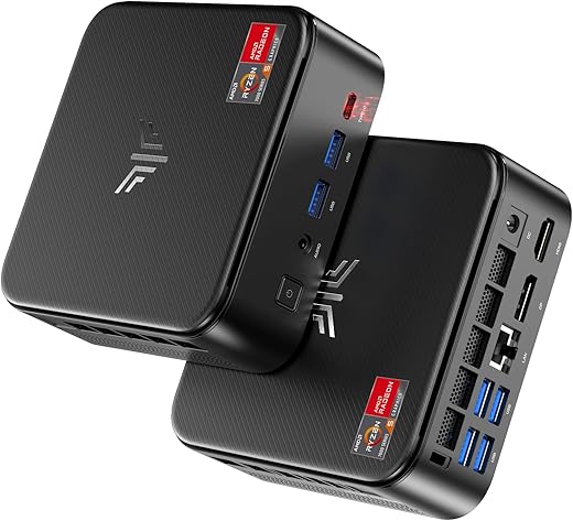 NiPoGi E3B Mini PC con AMD Ryzen 5 7430U