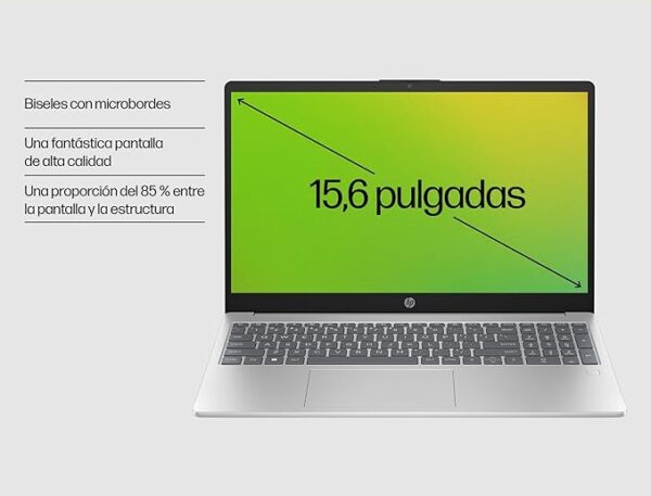 HP 15-fd0188ns – Portátil de 15,6” FHD con Intel Core i5 y 16 GB RAM - Imagen 4