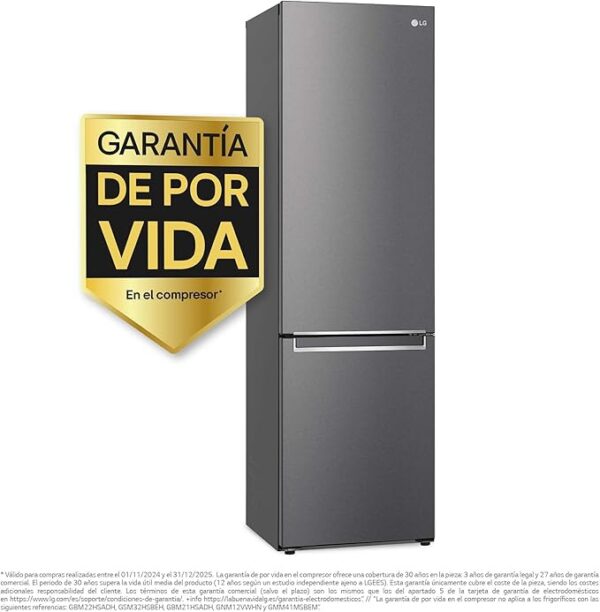 LG GBP62DSNGN – Frigorífico Combi Total No Frost con Door Cooling+ y Fresh Converter - Imagen 5
