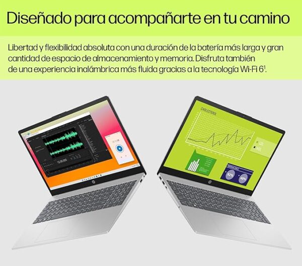 HP 15-fd0188ns – Portátil de 15,6” FHD con Intel Core i5 y 16 GB RAM - Imagen 3